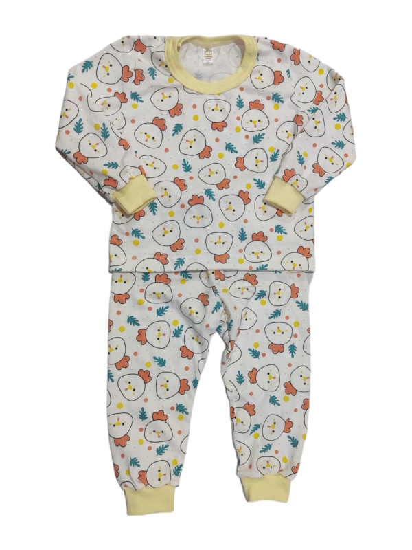 Pijama Infantil Estampado Longo - Image 6