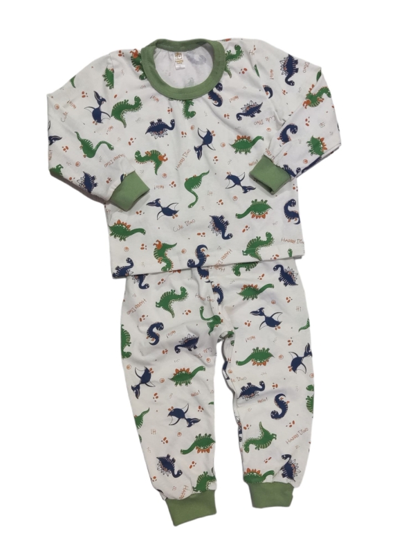 Pijama Infantil Estampado Longo - Image 7