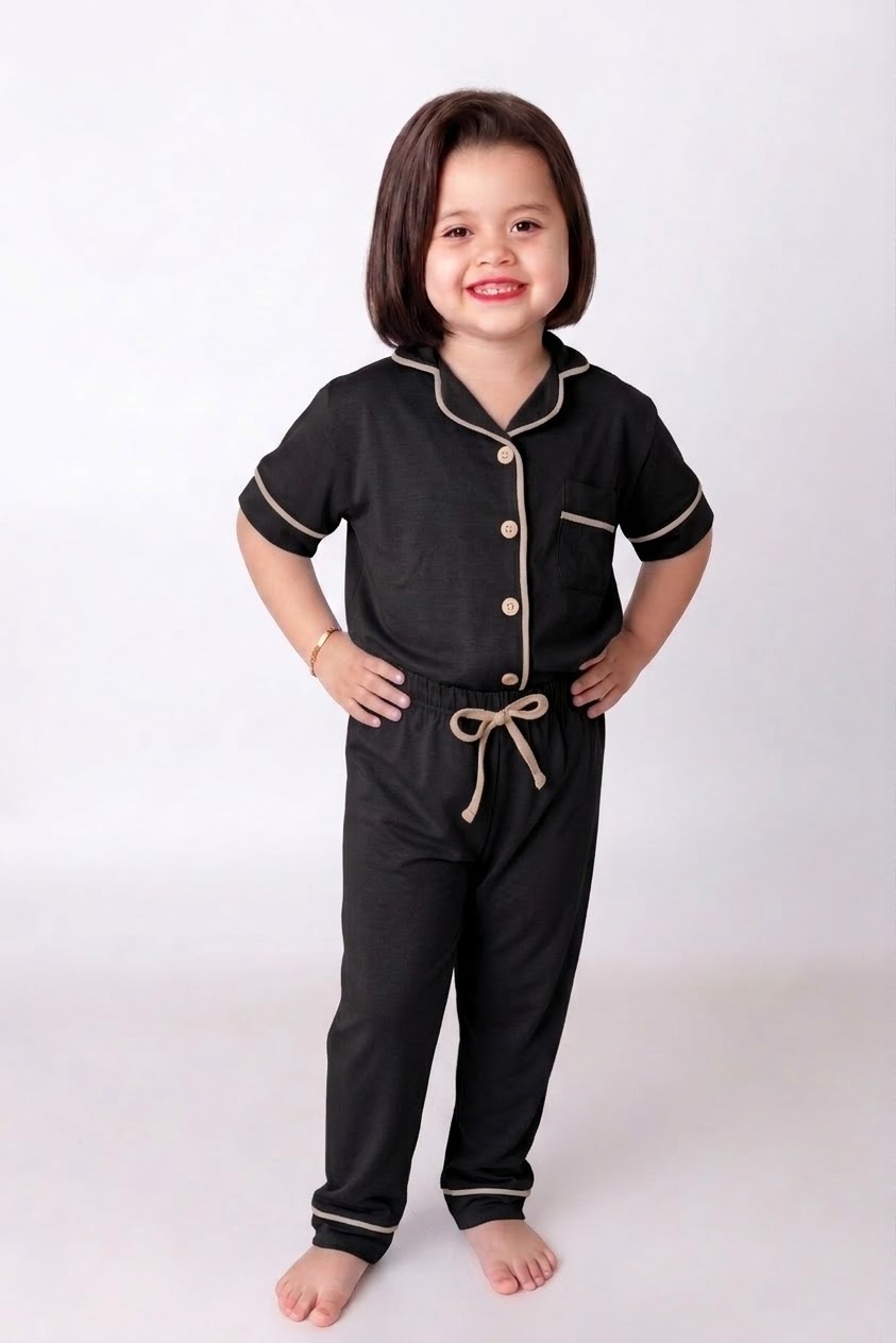 Pijama Infantil Feminino Americano Calça e Camiseta manga curta - Imagem 7