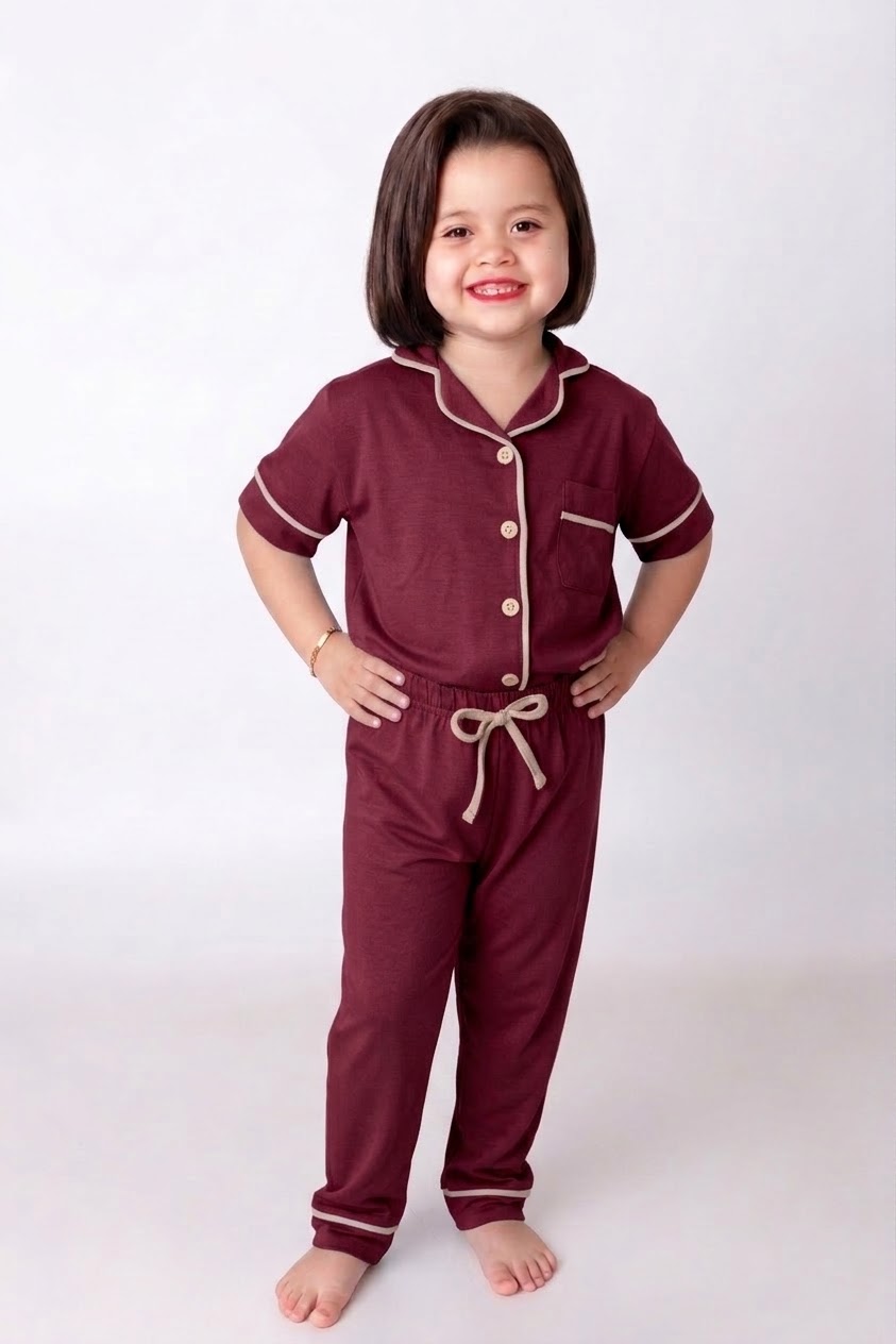 Pijama Infantil Feminino Americano Calça e Camiseta manga curta - Imagem 6