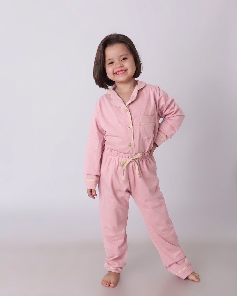 Pijama Infantil Feminino Americano Longo - Imagem 5
