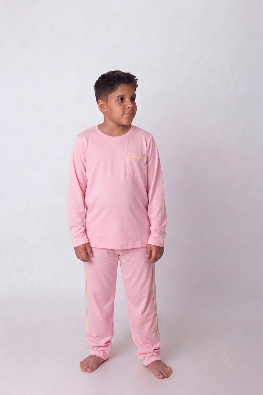 Pijama Infantil Masculino Longo - Imagem 3