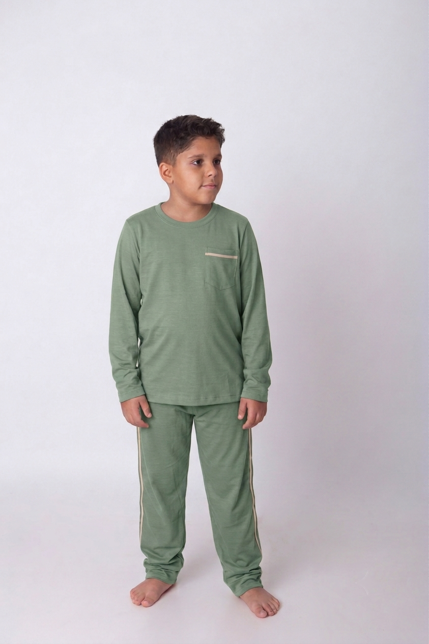 Pijama Infantil Masculino Longo - Imagem 5