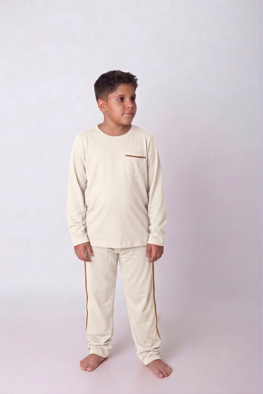 Pijama Infantil Masculino Longo