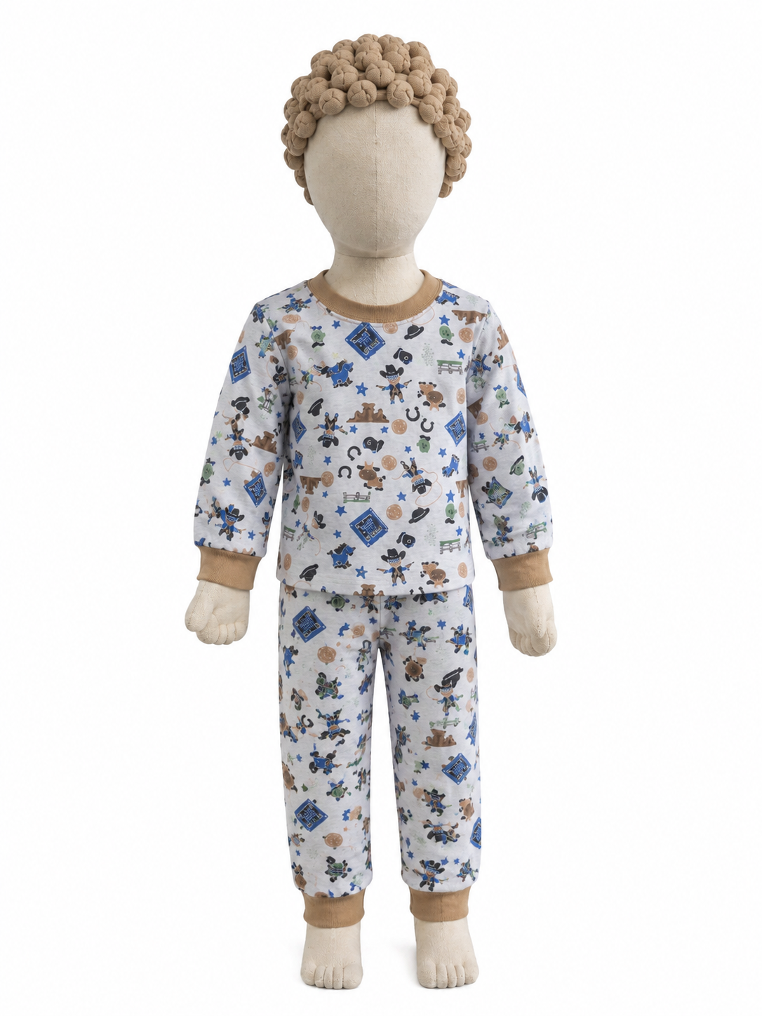 Pijama Infantil Estampado Longo - Imagem 2