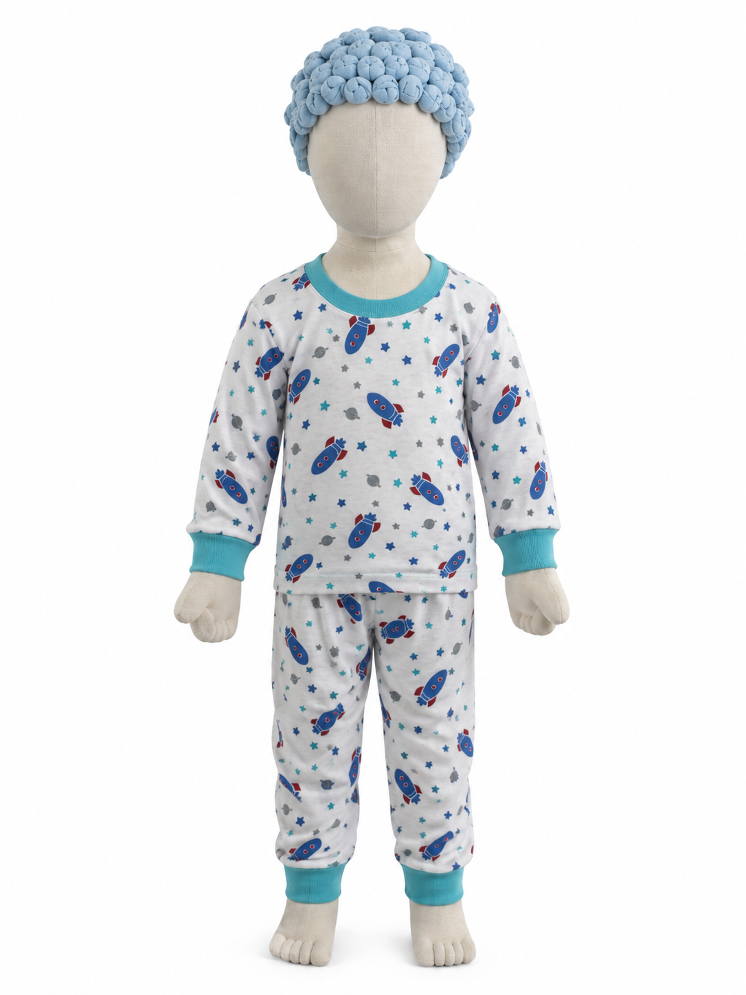 Pijama Infantil Estampado Longo - Imagem 3
