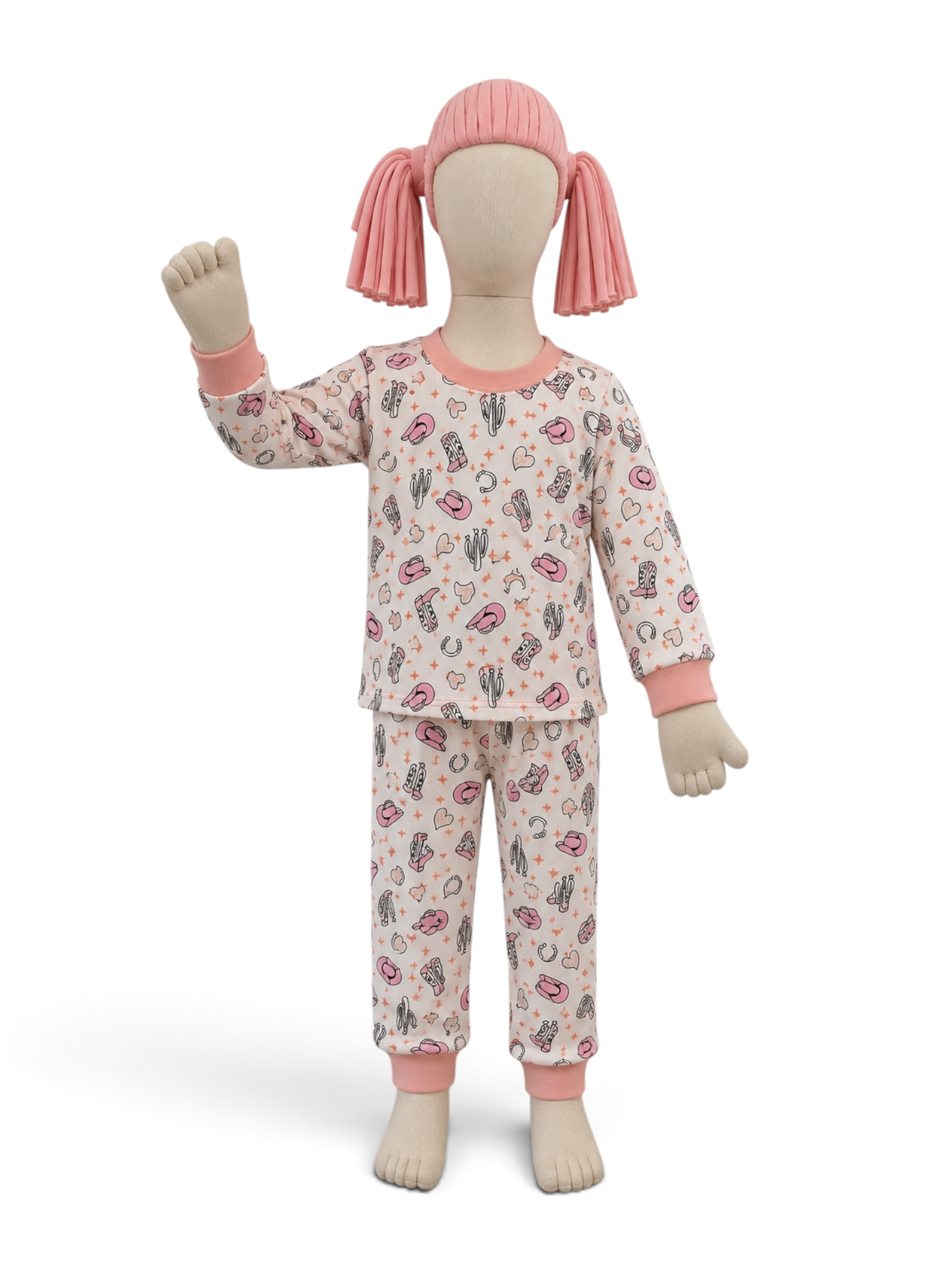 Pijama Infantil Estampado Longo - Imagem 5