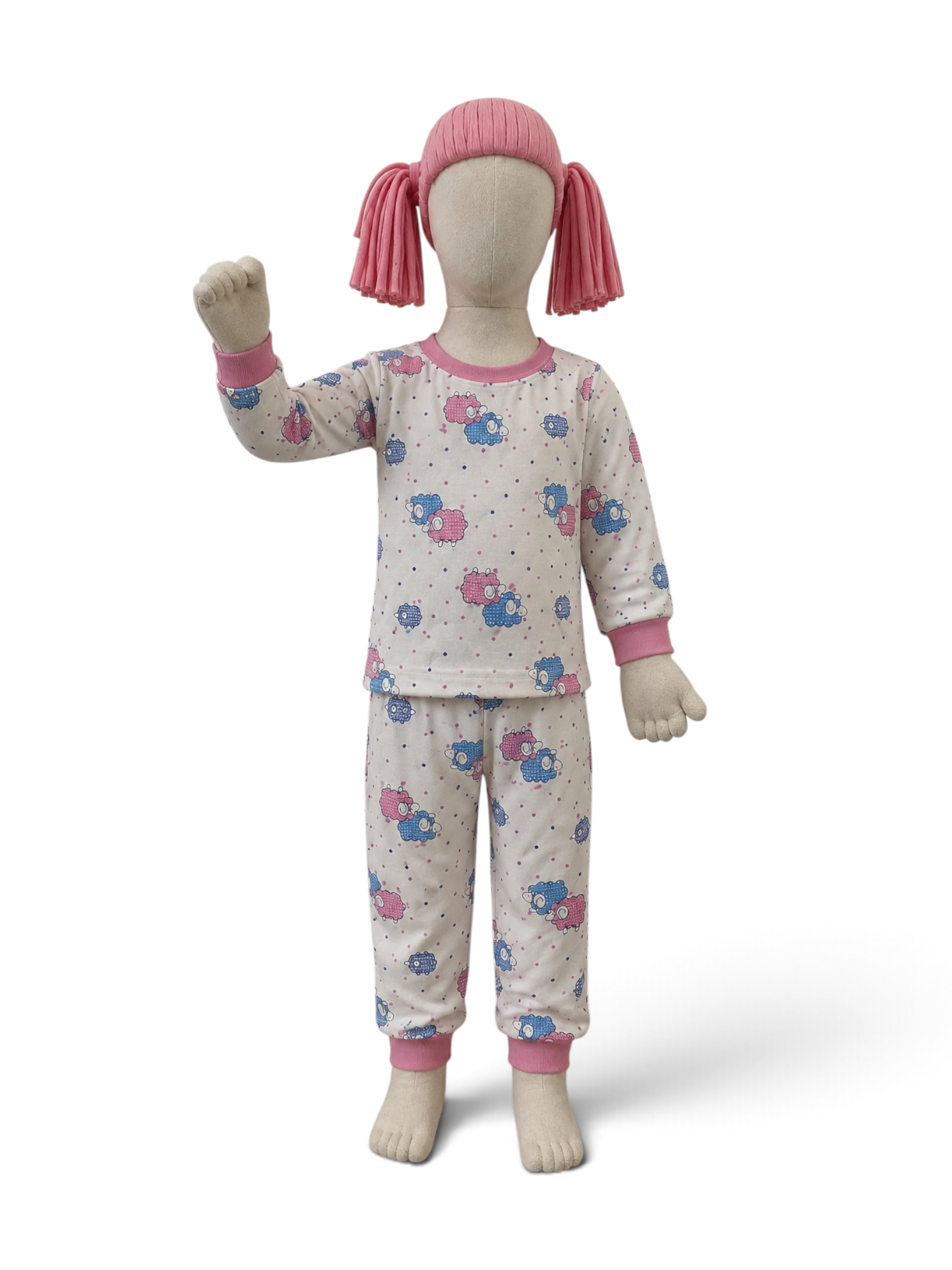 Pijama Infantil Estampado Longo - Imagem 6