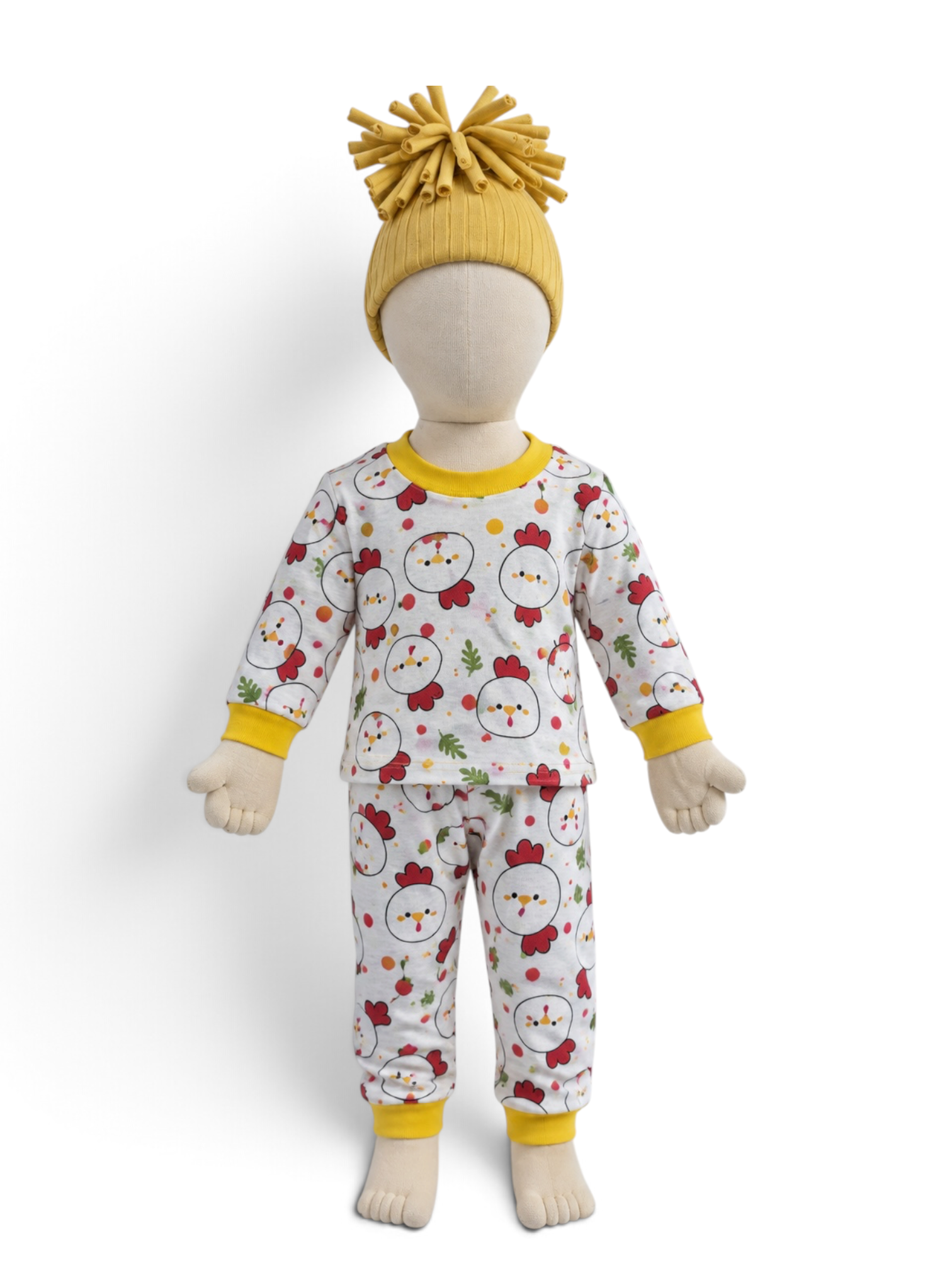 Pijama Infantil Estampado Longo - Imagem 8