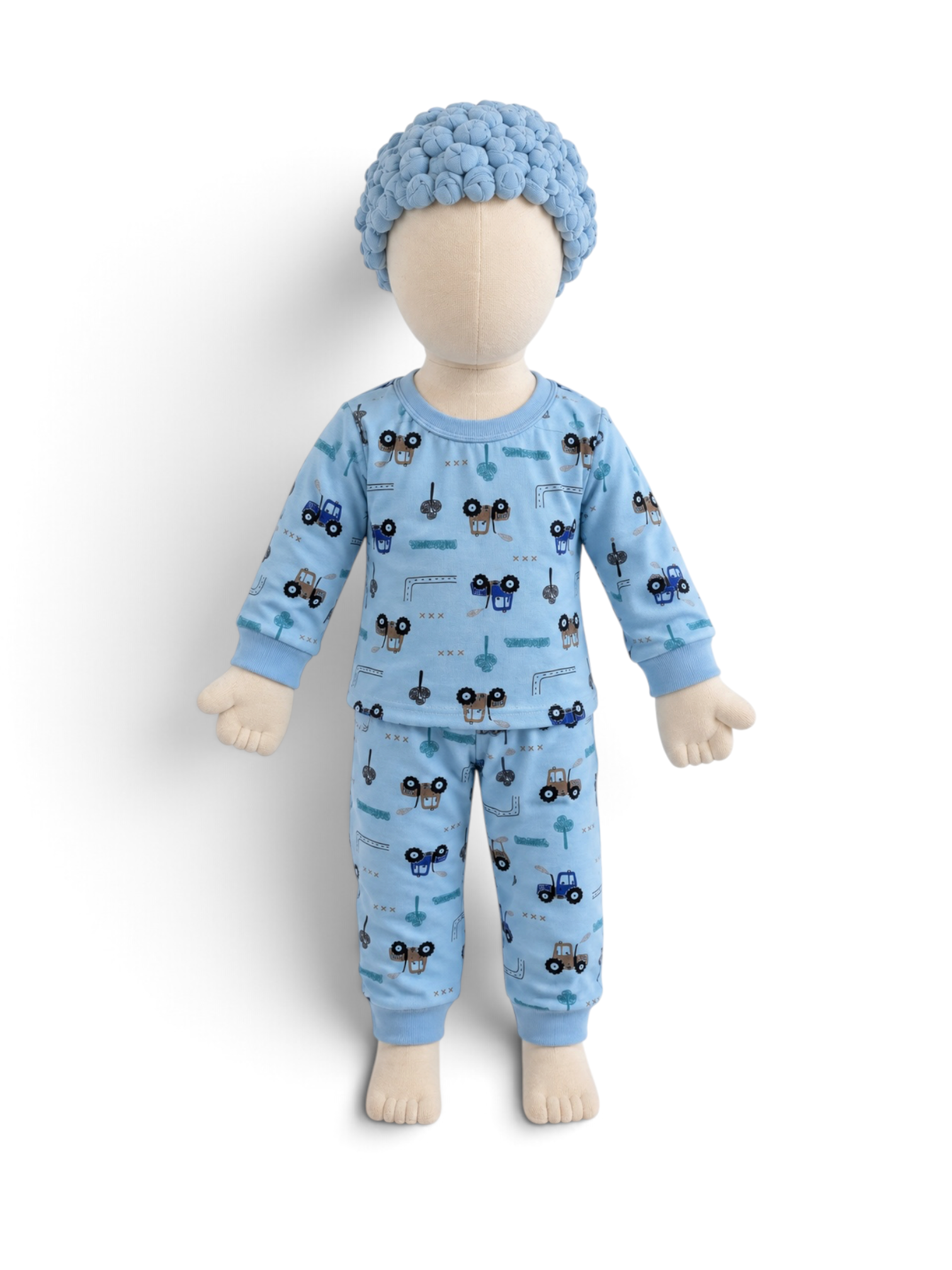 Pijama Infantil Estampado Longo - Imagem 9