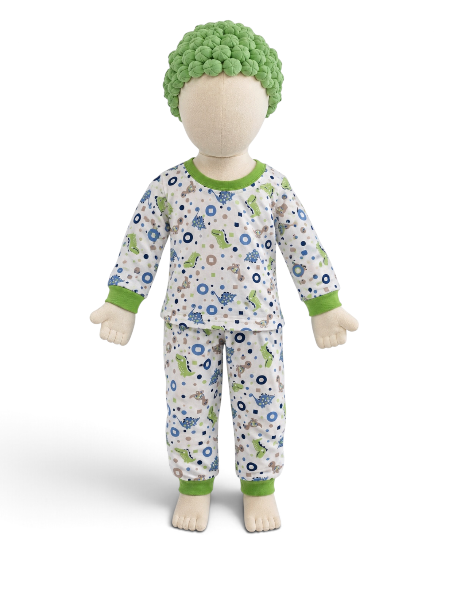 Pijama Infantil Estampado Longo - Imagem 10