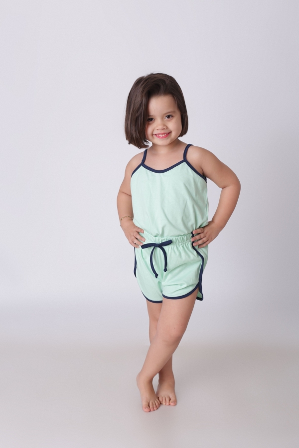 Pijama Infantil Feminino Alcinha