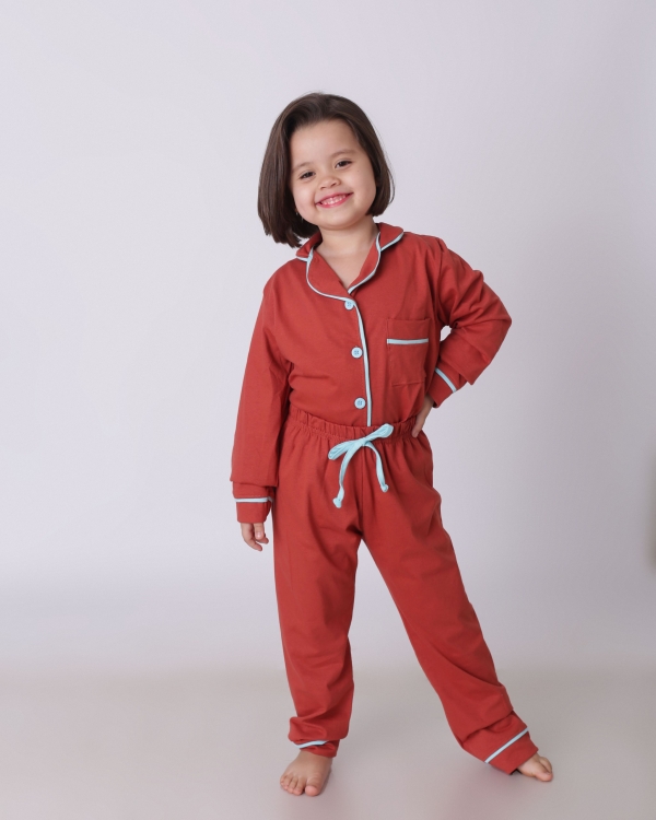 Pijama Infantil Feminino Americano Longo