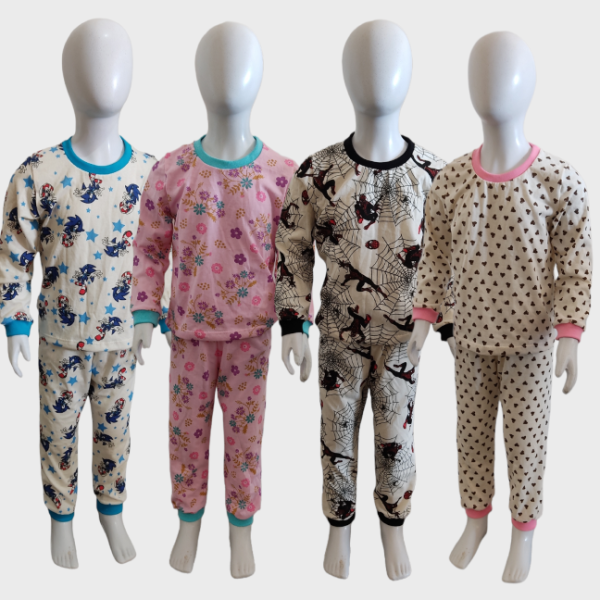 Pijama Infantil Estampado Longo