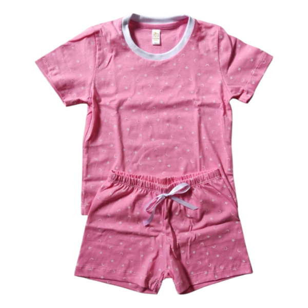 Pijama Infantil Estampado Curto - Image 3
