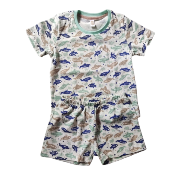 Pijama Infantil Estampado Curto - Image 2