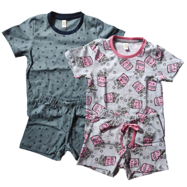 Pijama Infantil Estampado Curto
