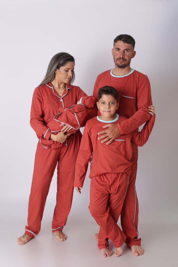 Pijama Masculino Adulto Longo - Image 4