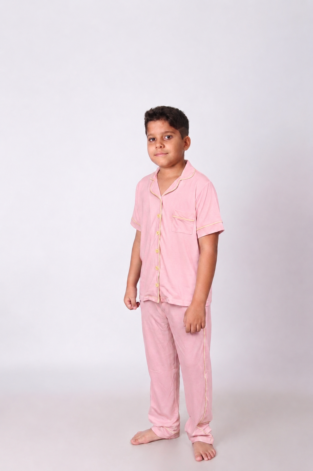 Pijama Infantil Masculino Americano Calça e Camiseta manga curta - Imagem 2
