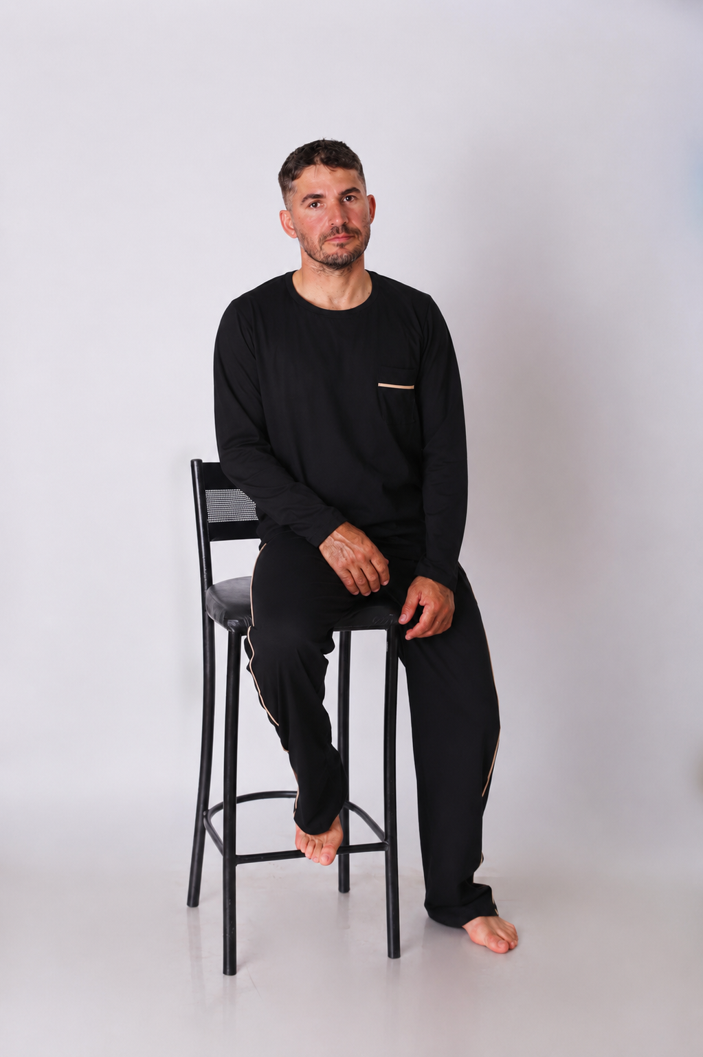 Pijama Masculino Adulto Longo - Imagem 5